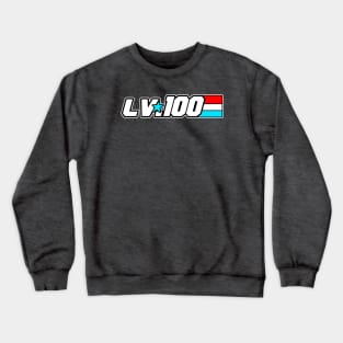 GO LV.100! - Lv.100 Clothing Crewneck Sweatshirt